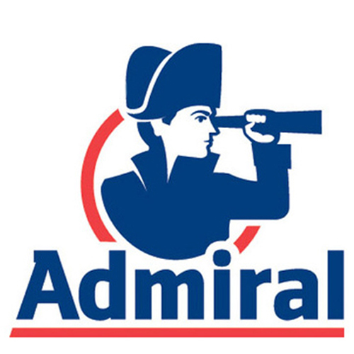 Admiral logo, spyglass looking right