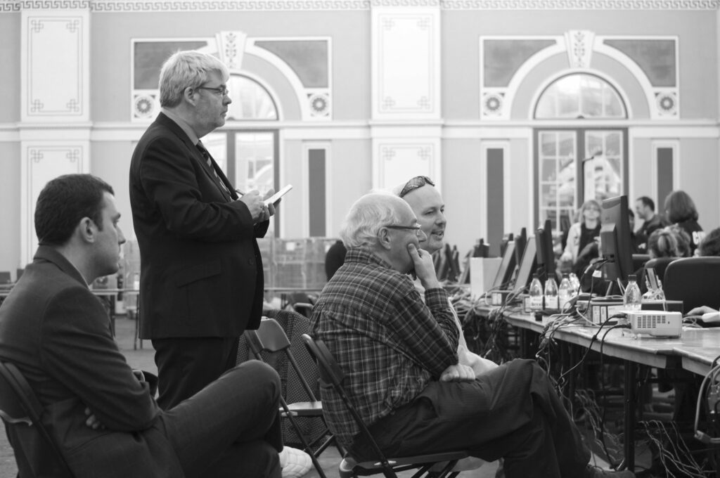 London Election Observation Project Alexandra Palace electronic counting